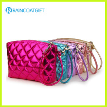 Shiny PVC/PU Cosmetics Pouch, Traveling Cosmetic Bag